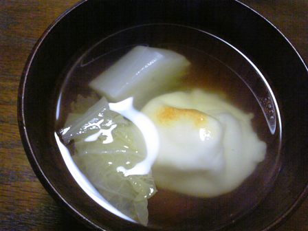 雑煮2010年バージョン。