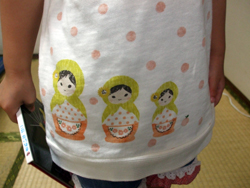 マトリョーシカの服