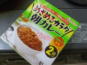 朝カレー