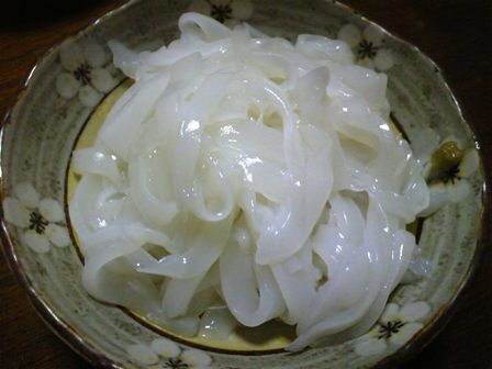 白い夕食
