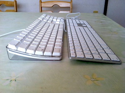 Macの新しいキーボード。