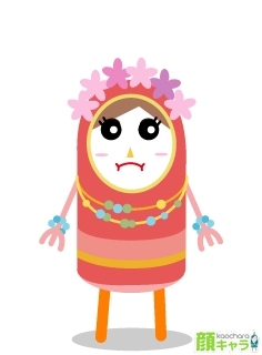 顔キャラの続き