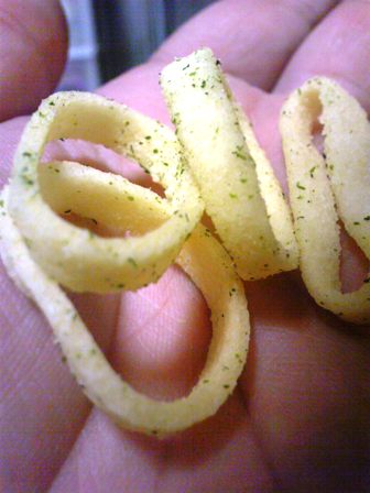 なげわ、のりしお味。