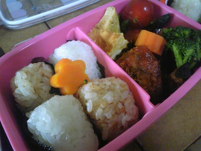 お見知り遠足お弁当。