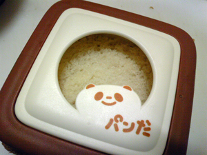 パンダが来ました。