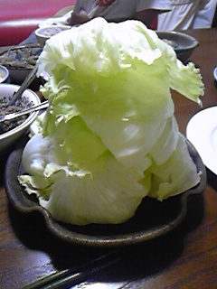 レタスの山