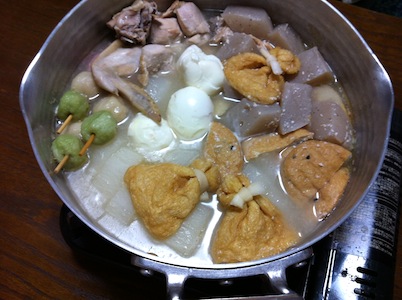 酒粕入りおでん。