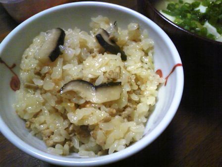しいたけ大豊作につき。