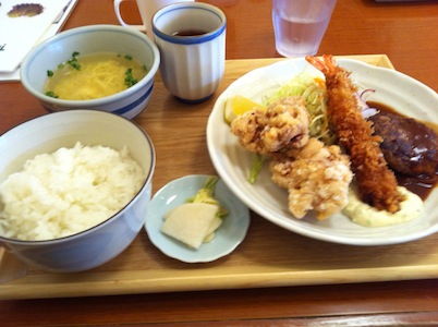 久々にわさだタウンで、Suiでランチ。