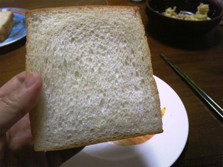 noririnが復活してパンが食べられる。