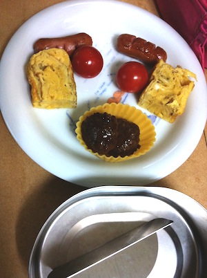 お弁当作ったけど休園。