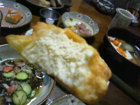 大人好み。アレの天ぷら