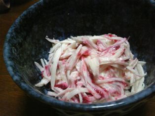 ながーい長いも。と、さつまいもポタージュ。