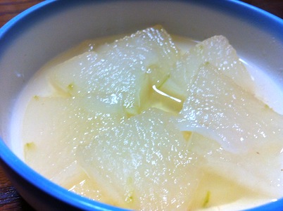 まだまだ続く冬瓜。