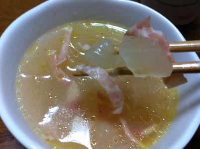 まだまだ続く冬瓜。