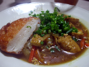 和風カレー三日間食べつくし。