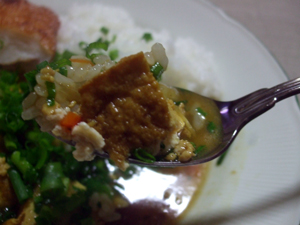 和風カレー三日間食べつくし。