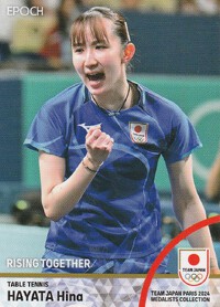 開封結果　EPOCH TEAM JAPAN PARIS 2024 MEDARISTS COLLECTION