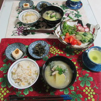 ごはんとみそ汁バトン