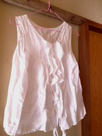 友達が作ってくれた服。