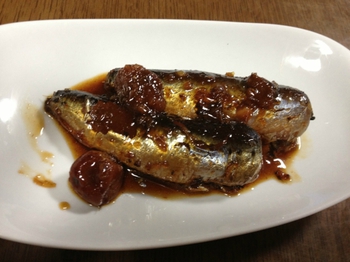 鰯の梅煮♪
