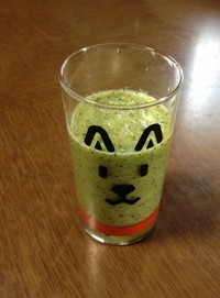 ほうれんそうスムージー♪