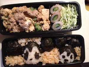 ミッキー&ミニー弁当~♪