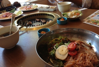 辛口ピビン麺！