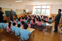 マイ箸の推進と正しい箸の使い方講座ｉｎ東九州短期大学附属幼稚園