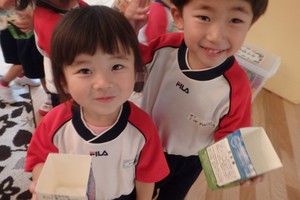 避難訓練と虫歯シアター