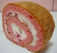 念願のロールケーキ( ^^ ) 可愛い♪ 39w3d