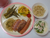 夜ご飯(*^^*)