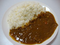 私の夜ご飯と旦那の夜ご飯(  ̄3 ̄ )