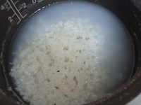 重湯作りと2回目の離乳食( ^^ ) ♪
