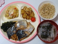 夜ご飯(  ̄3 ̄ )