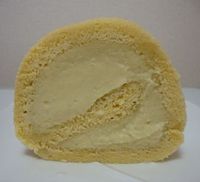 米粉のさつまいもロールケーキ( ´ω` )
