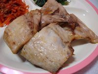 夜ご飯と旦那との会話(  ̄・・ ̄ )