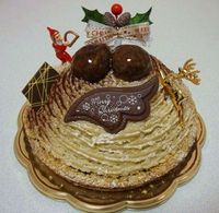 クリスマスケーキとプレゼントヽ(^。^)ノ