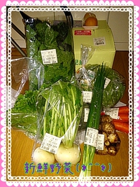 夢咲茶屋の新鮮野菜