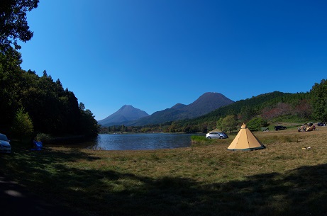 平日の志高湖
