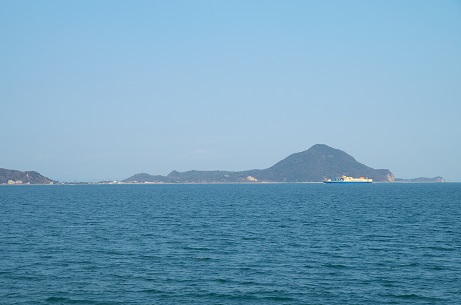 道の駅から見る 姫島 道の駅から見る 姫島