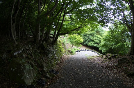 角牟礼城跡へ ④