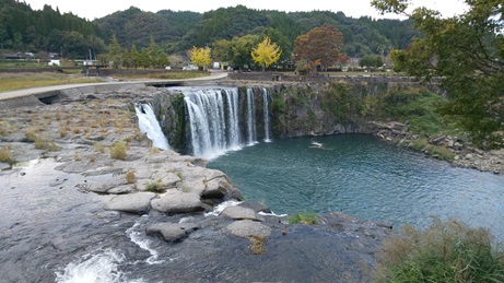 久しぶりに原尻の滝