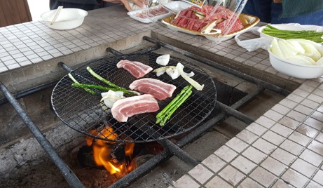 豊後大野でBBQ
