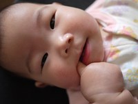 おしりに
