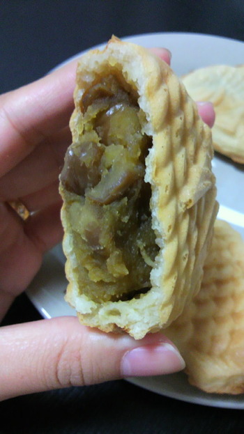 お散歩+鯛焼き☆彡