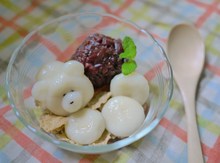 豆乳白玉あん