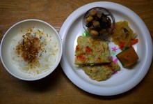 昨夜のご飯と寝言