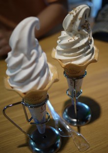 ソフトクリームな旅(´ω`)