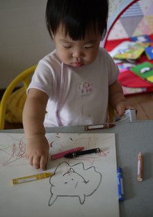 画伯(´ω`)